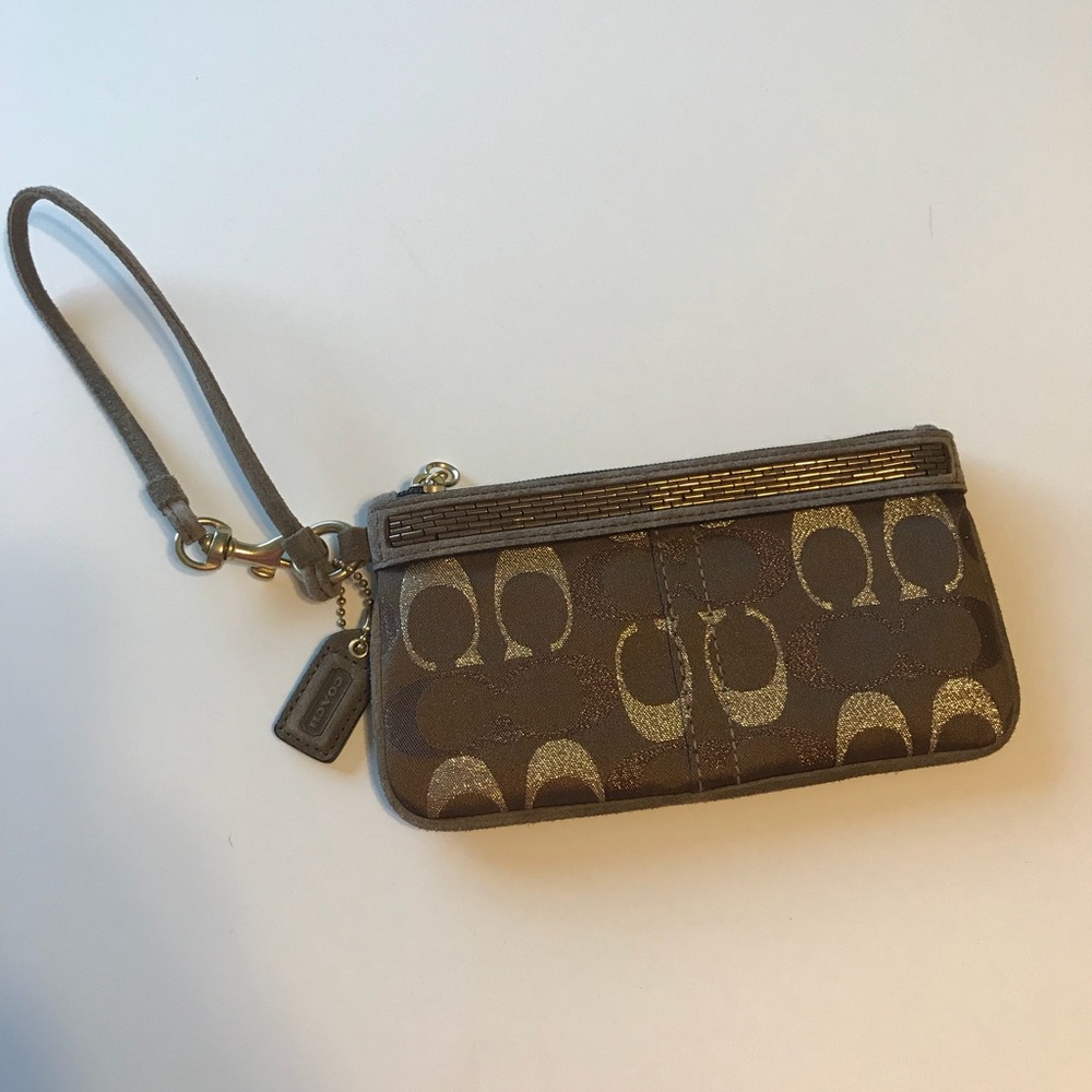 Coach wristlet